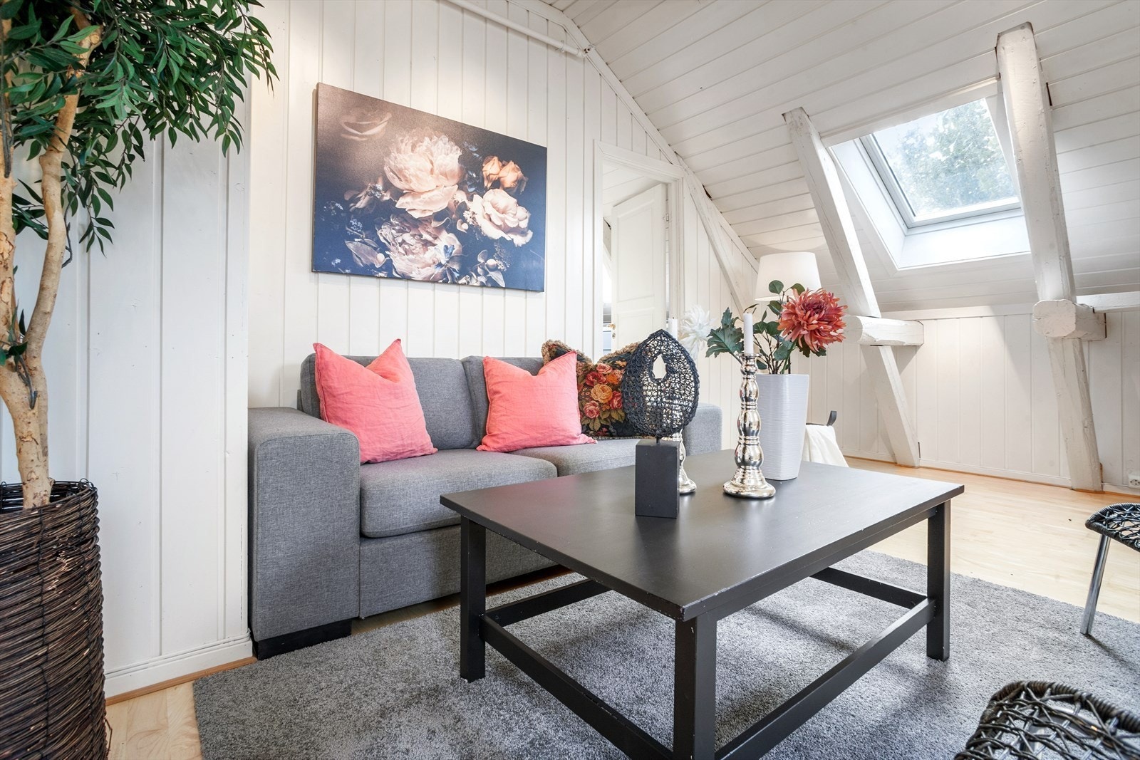 Lys og fin stue Galleribilde