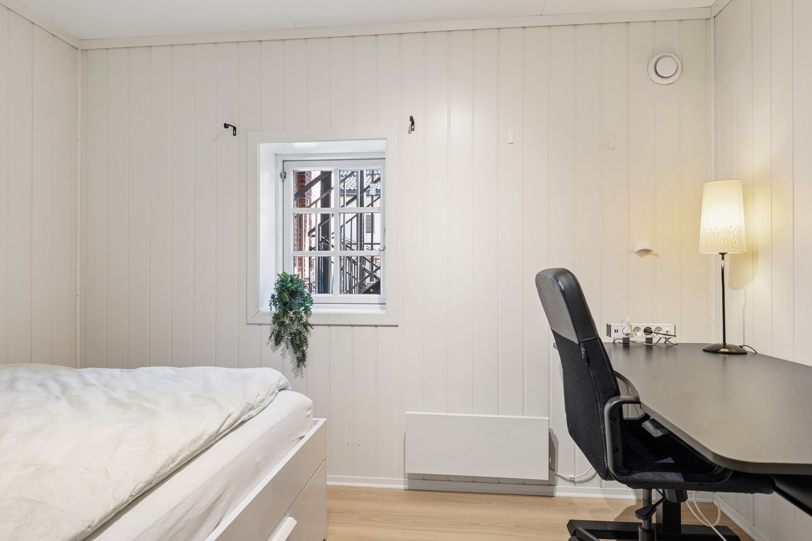 Rom innredet som soverom. Galleribilde