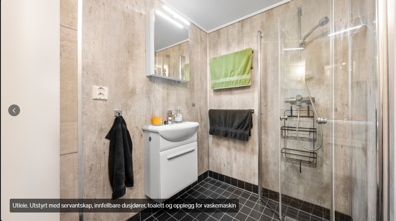 Nytt å stilrent bad Galleribilde
