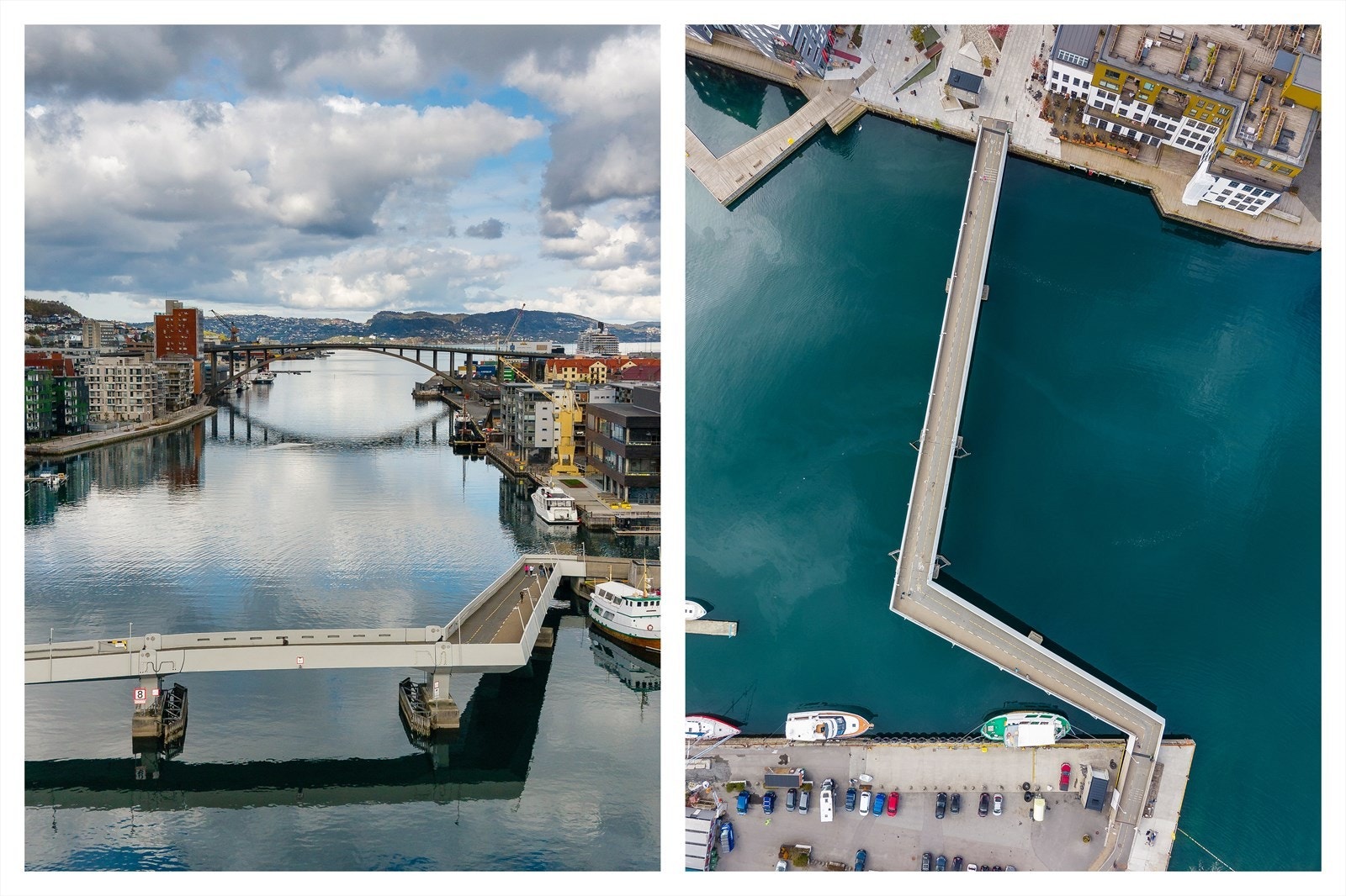 Majestetiske Damsgårdssundet strekker seg som et blått byrom mellom Damsgård og Bergen sentrum, med videre utløp mot Puddefjorden. En beliggenhet som kombinerer urbant byliv, sjøfront og Bergens karakteristiske landskap på flott vis. Galleribilde
