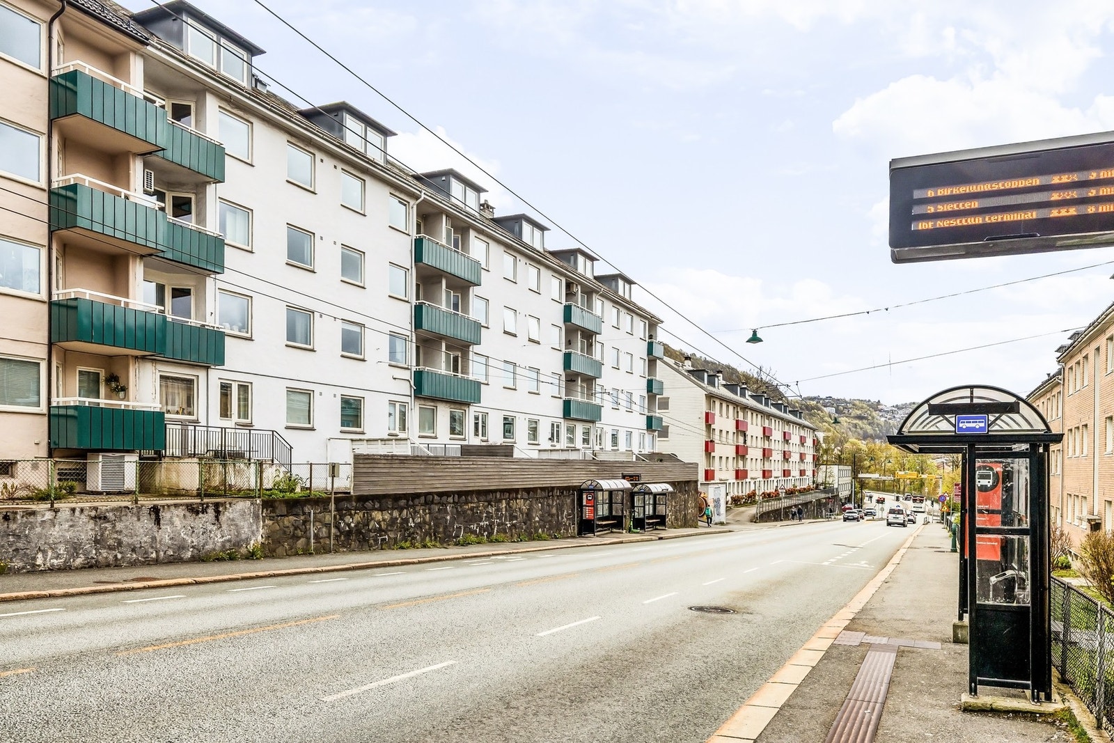 Også kort vei til bybane Galleribilde