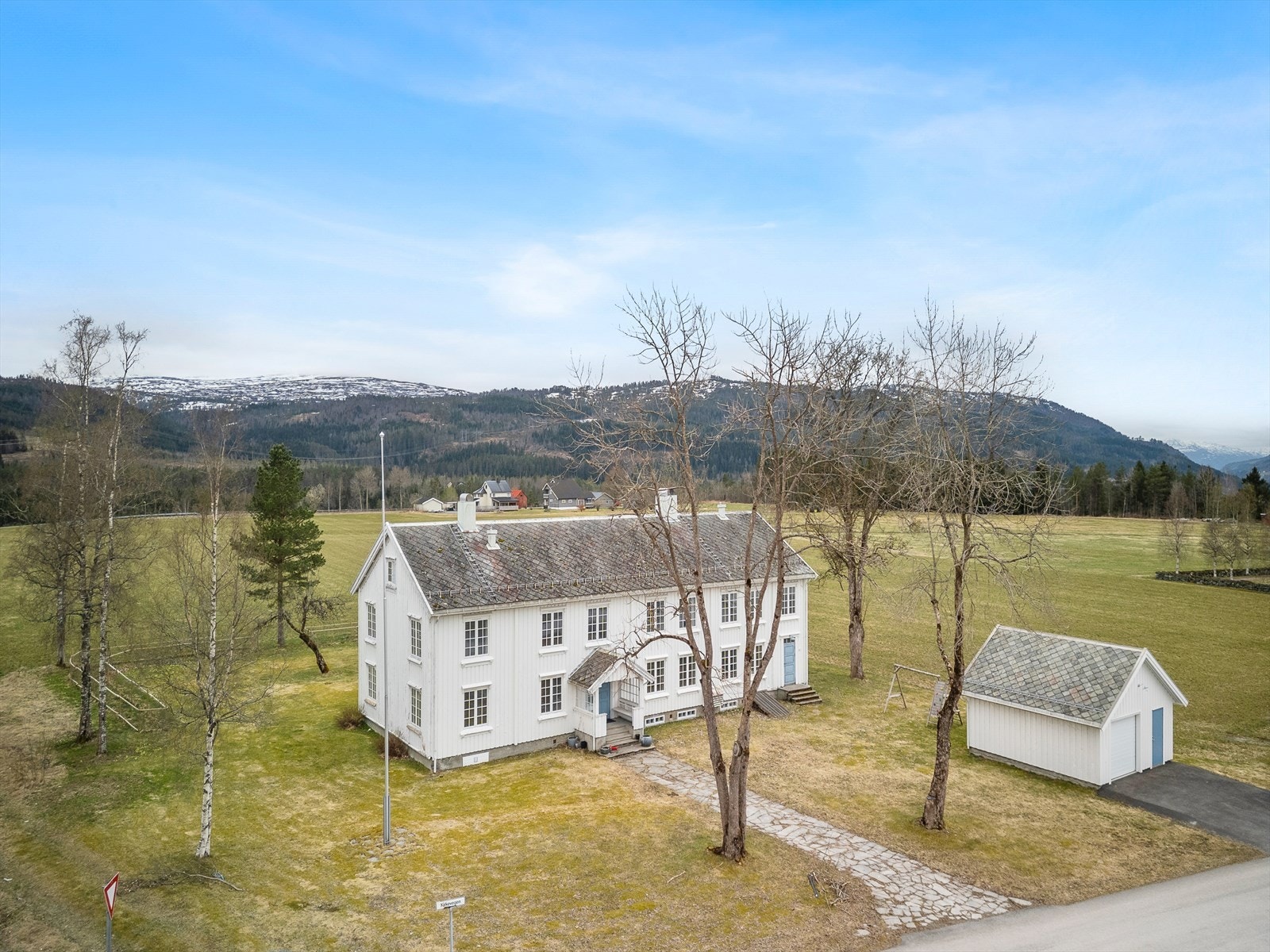 Dronefoto Galleribilde