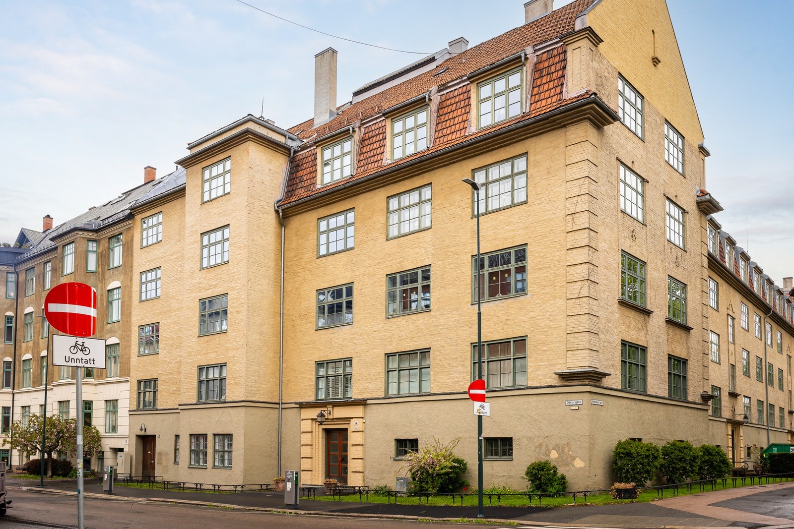 Fasade Odins gate 34 A. Galleribilde