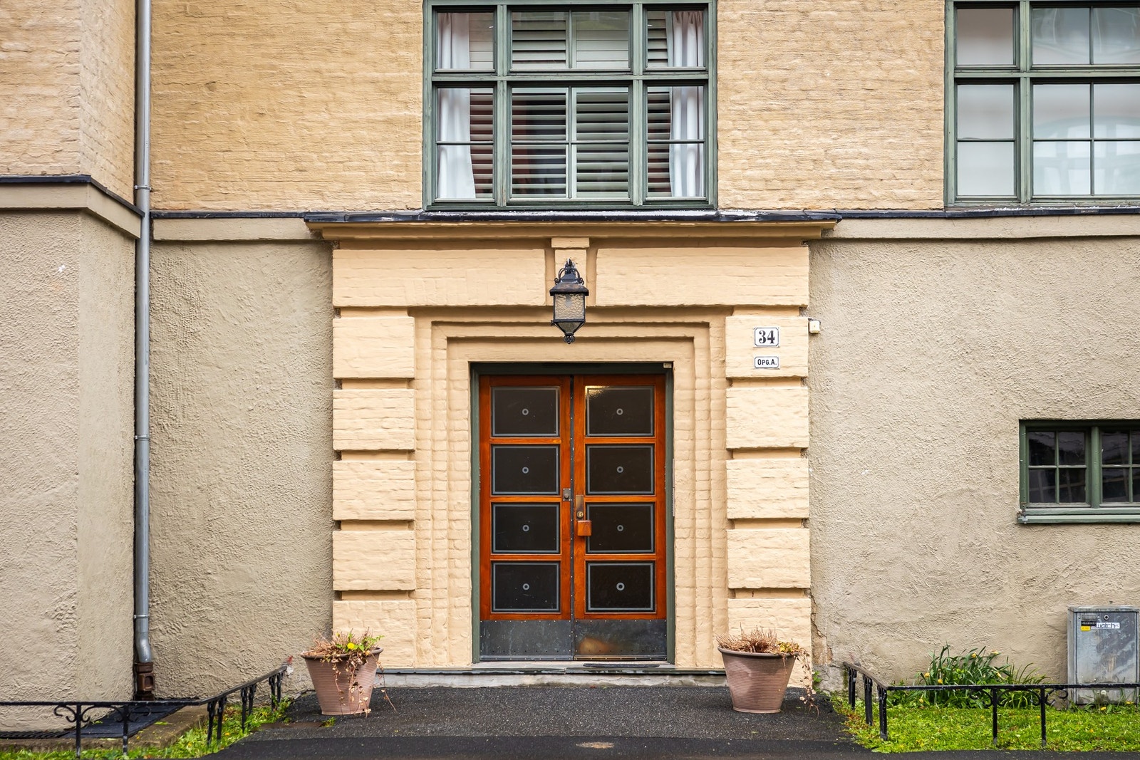 Representativt inngangsparti. Galleribilde