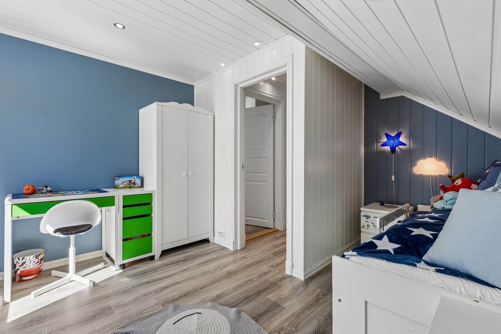 Det tredje soverommet egner seg også godt som barnerom, gjesterom eller kontor. Galleribilde