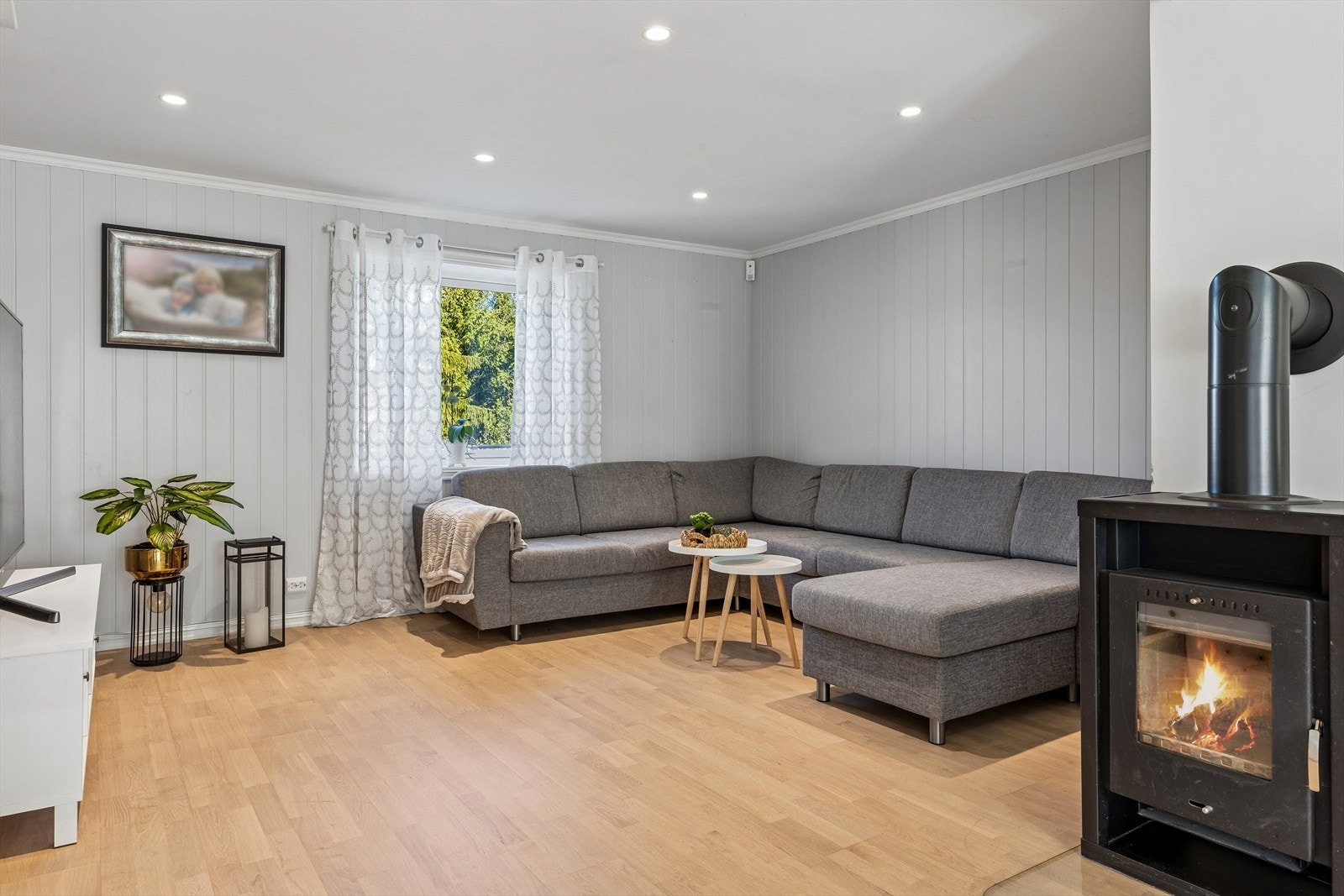 En vedovn gir både hygge og effektiv suppleringsvarme på kalde dager. Galleribilde