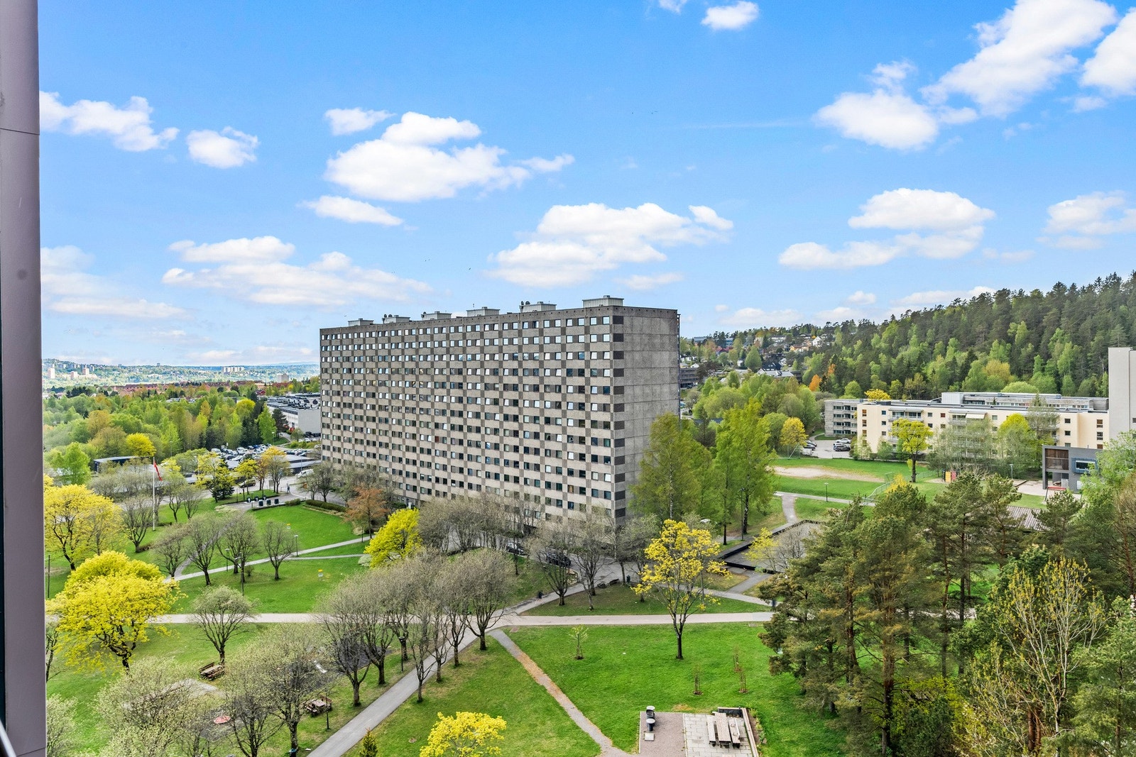 Utsikten fra balkongen. Galleribilde