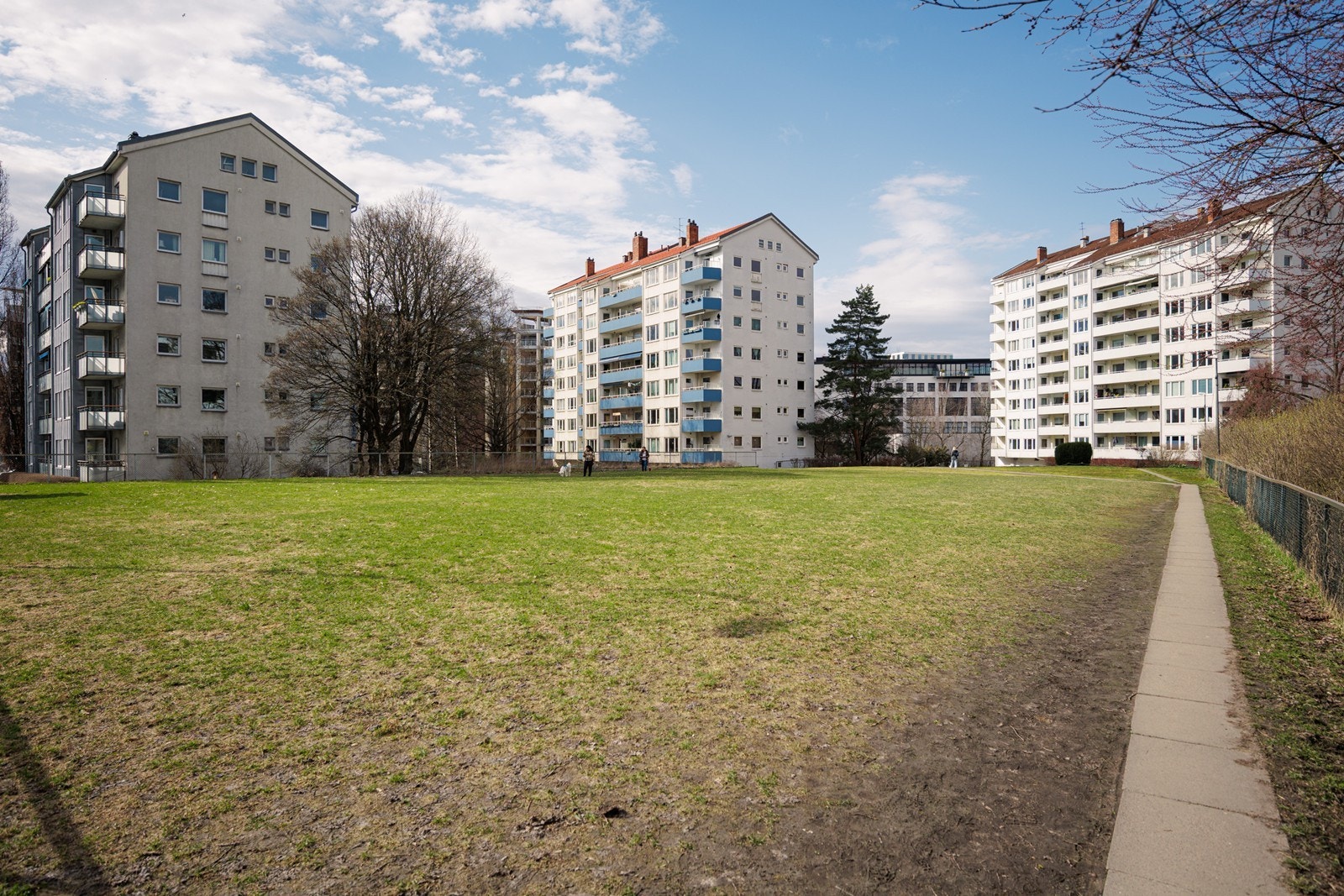 Store friområder i nærområdet, langs Frognerkilen og ut på Bygdøy Galleribilde