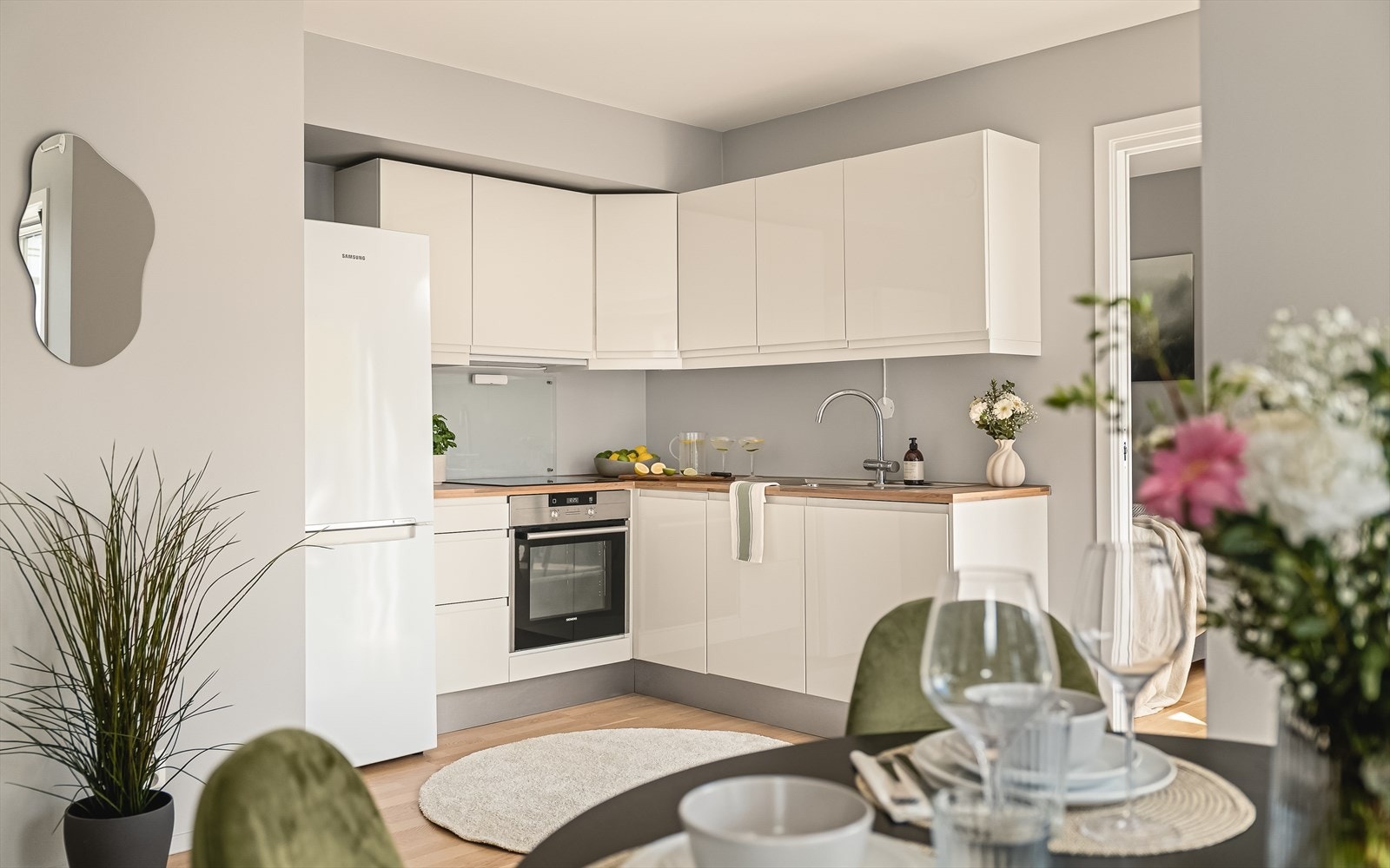 Store deler av ventilasjonsanlegget i leiligheten var byttet i 2025. Galleribilde