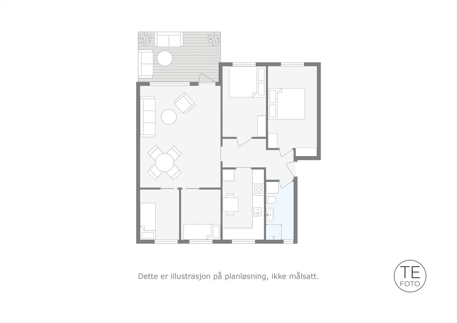 Plantegning. Galleribilde