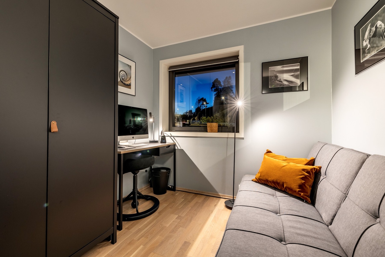 Soverom 2 er ideelt som barnerom, gjesterom eller kontor. Galleribilde
