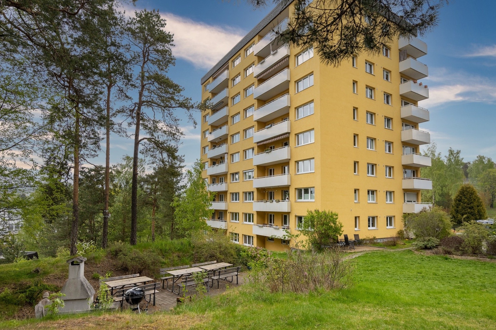 Her bor du sentralt, men likevel rolig og tilbaketrukket. Galleribilde