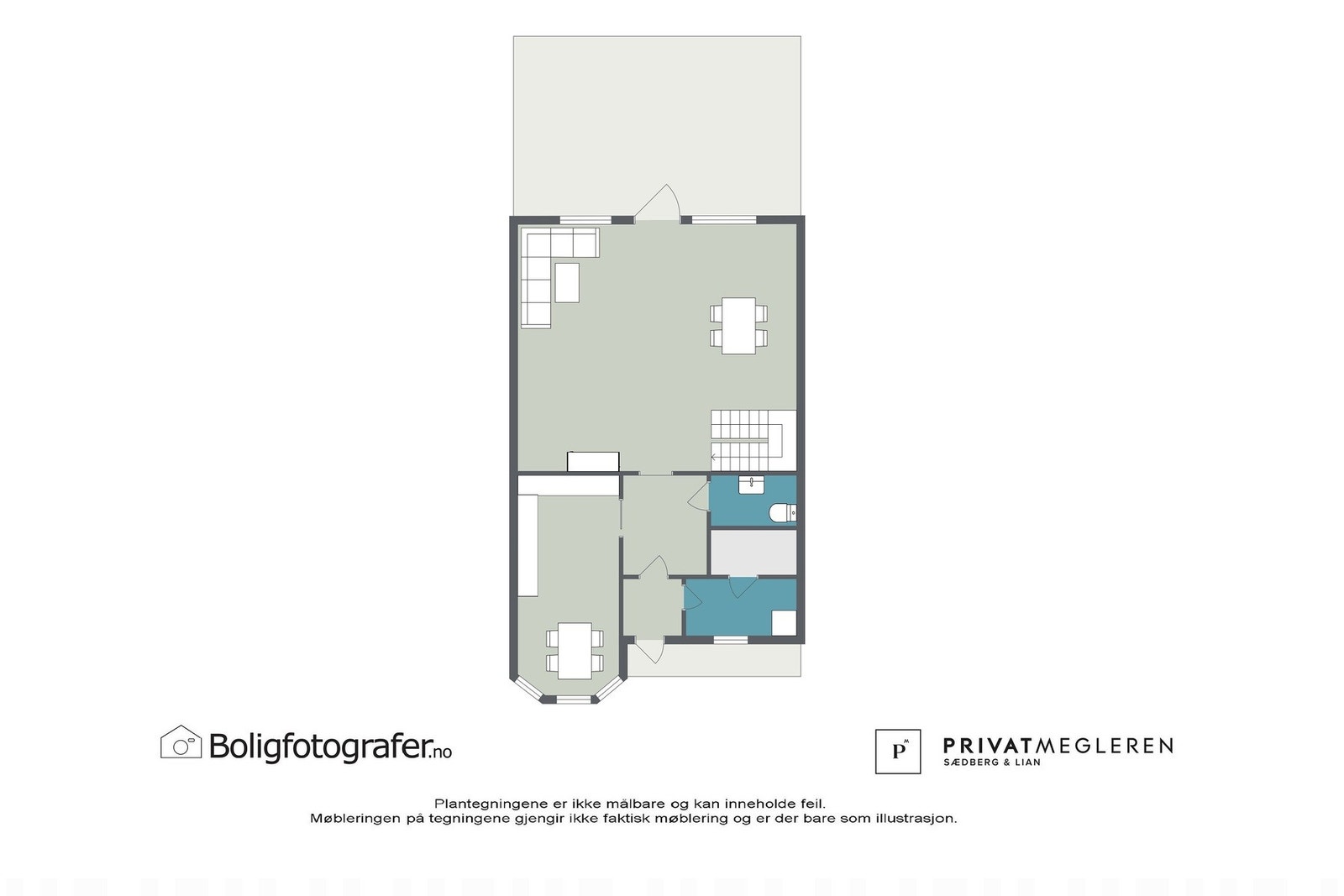2D Planskisse / første etasje Galleribilde