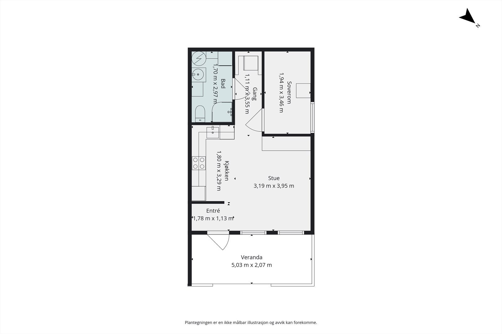 Plantegning Galleribilde