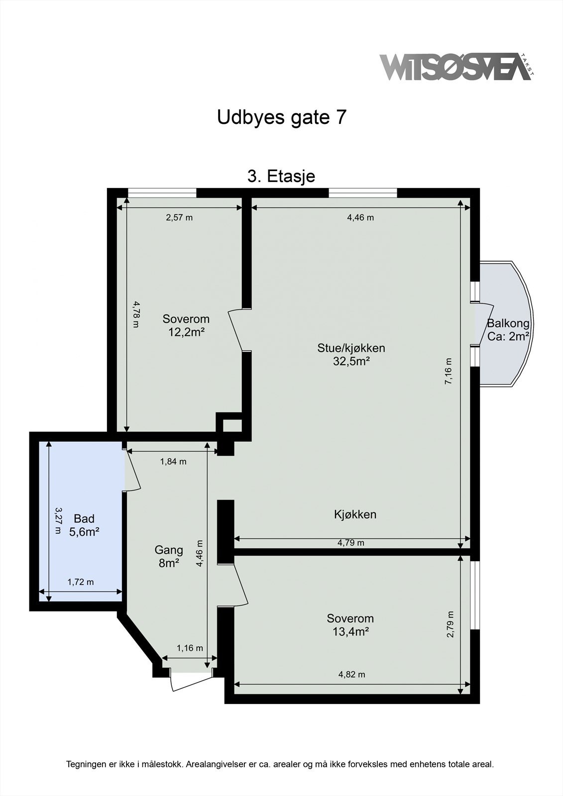 Planskisse Galleribilde