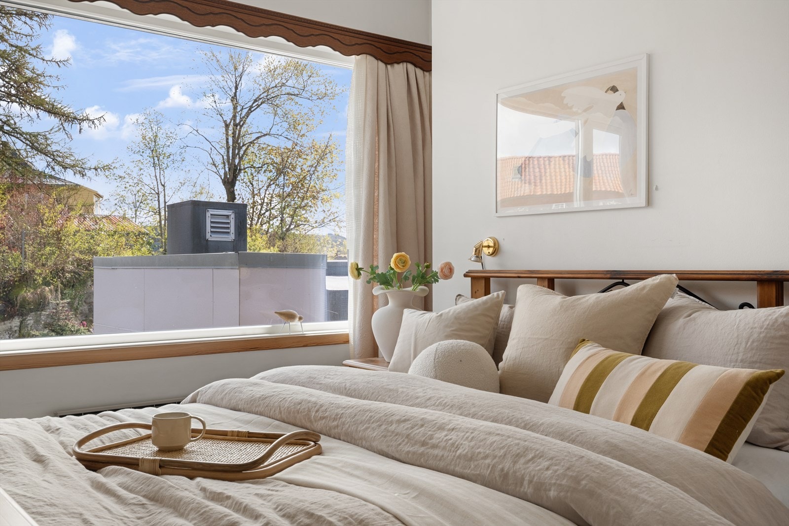 Her våkner du til vakker morgensol. Galleribilde