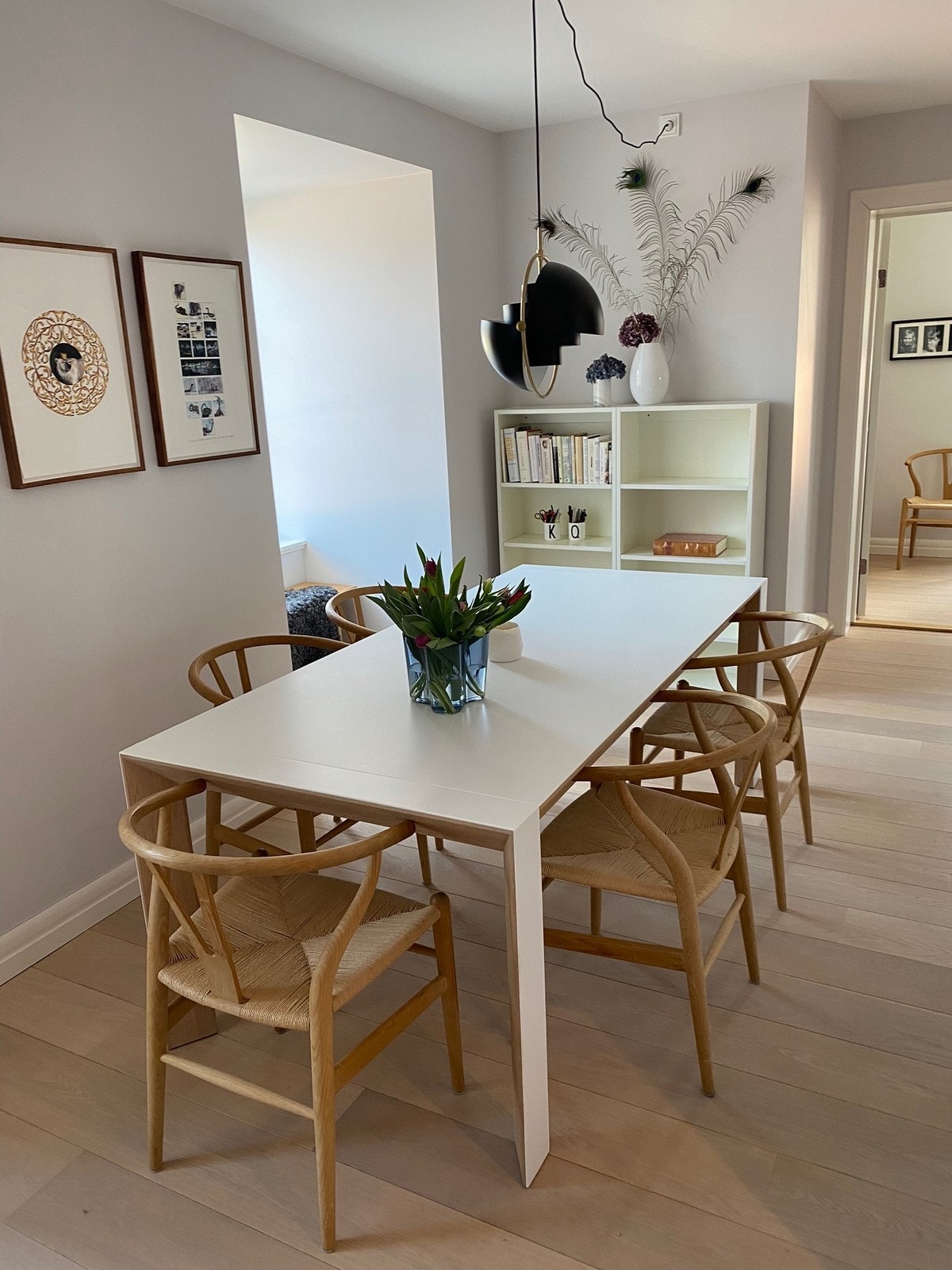 Plass til stort spisebord. Galleribilde
