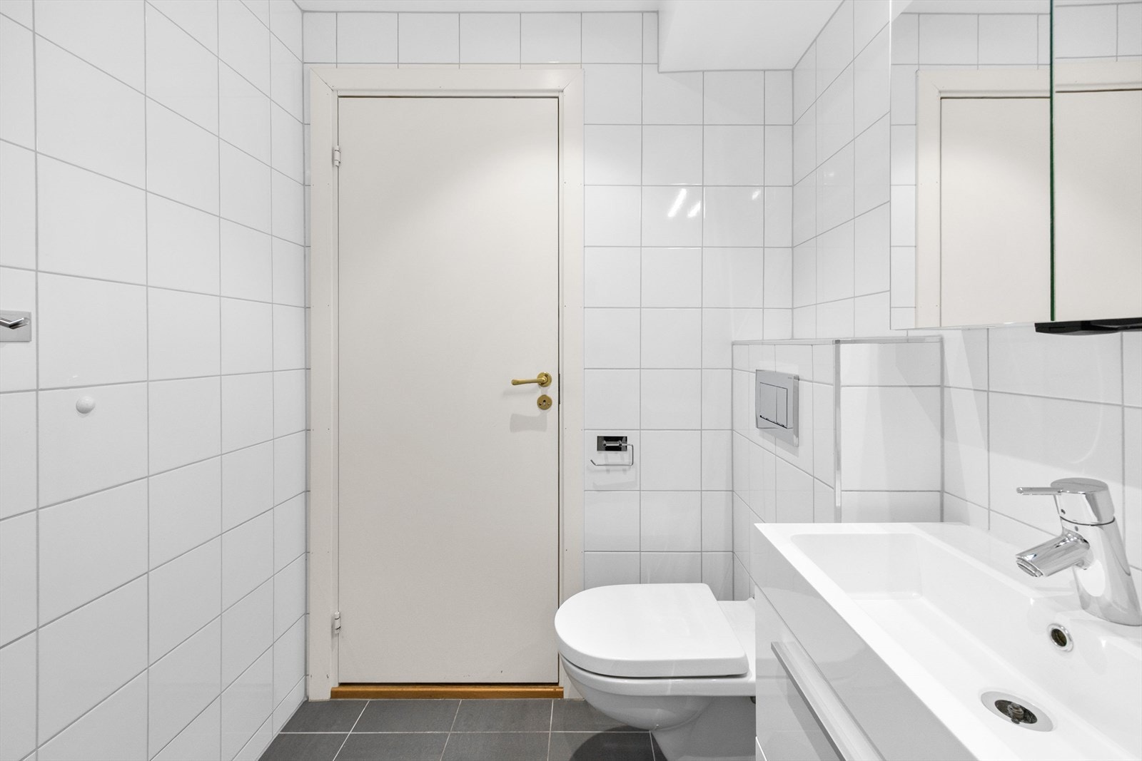 Mekanisk avtrekk sørger for god ventilasjon og et godt inneklima på badet. Galleribilde