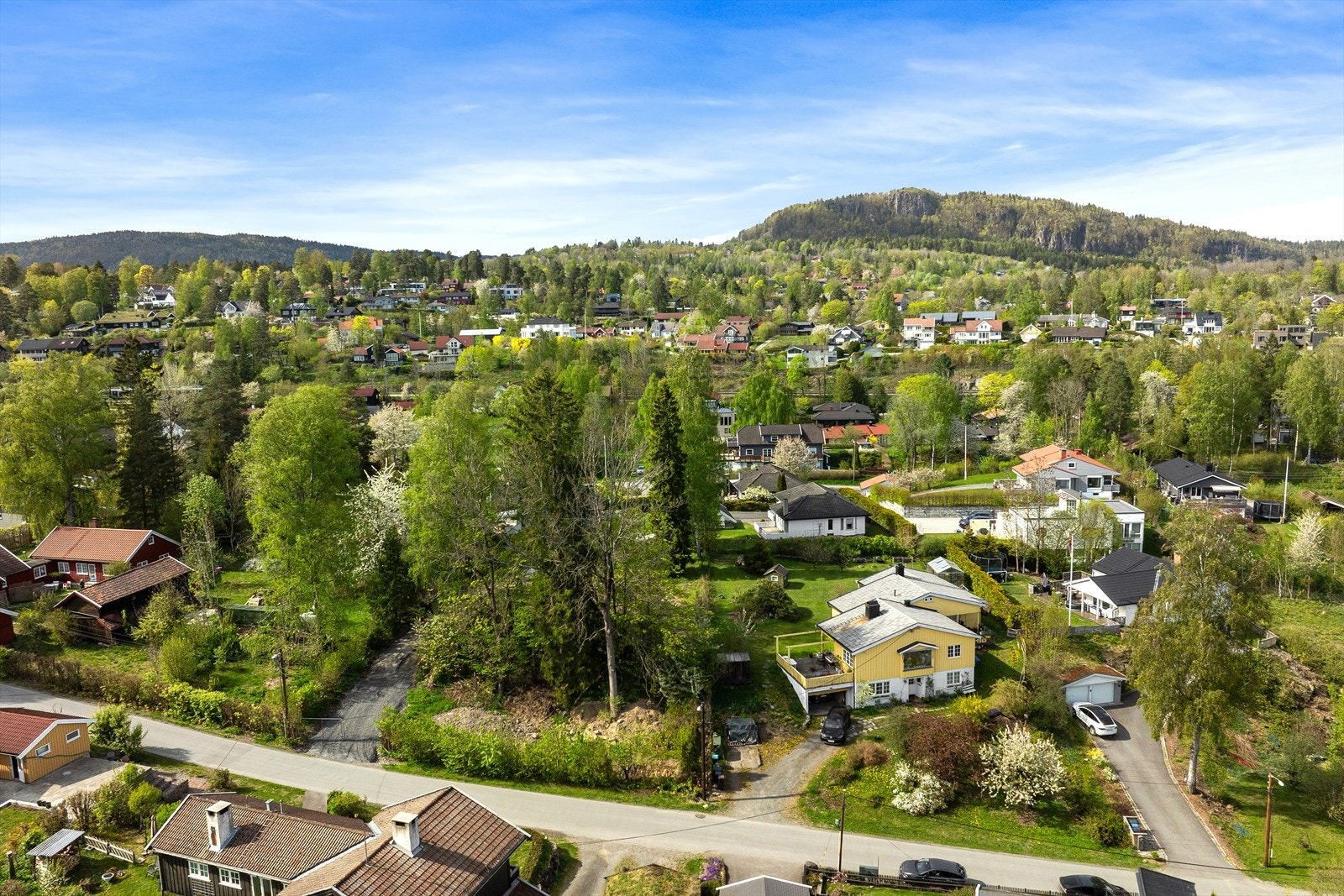 Høn er et rolig og etablert villaområde i Asker kommune. Galleribilde