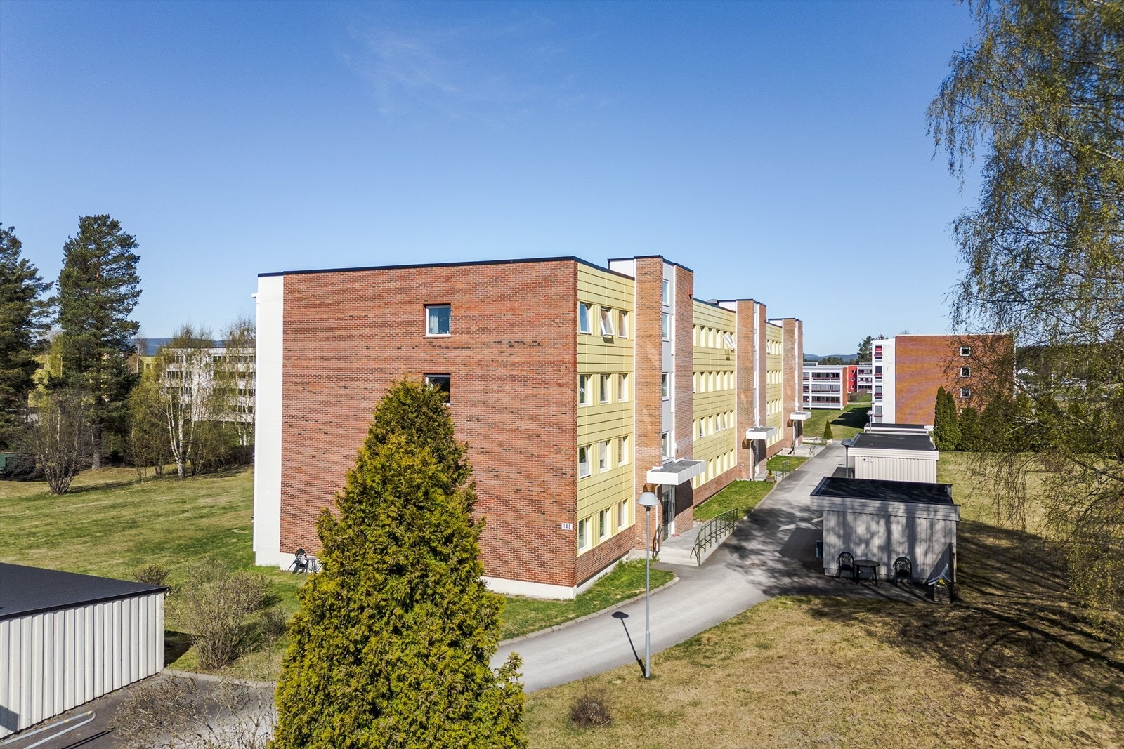 Som beboer har du også tilgang til felles lagerrom for sykler, sparker etc. i kjelleren. Galleribilde