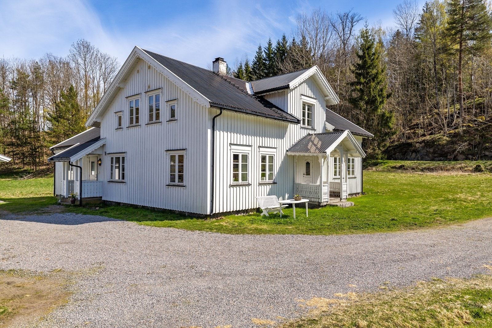 Åsrumveien 422 ligger landlig og naturskjønt til i Larvik kommune med postnummer Sandefjord, med nær tilknytning til det idylliske Åsrumvannet. Galleribilde