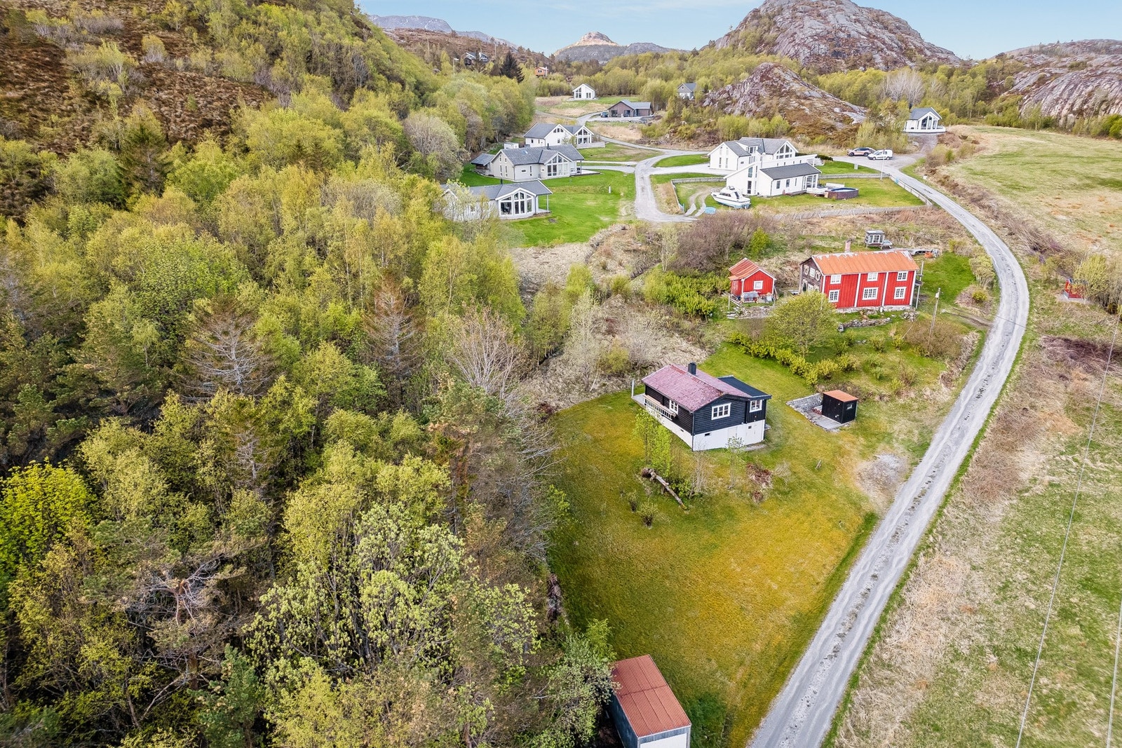 Dronefoto Galleribilde