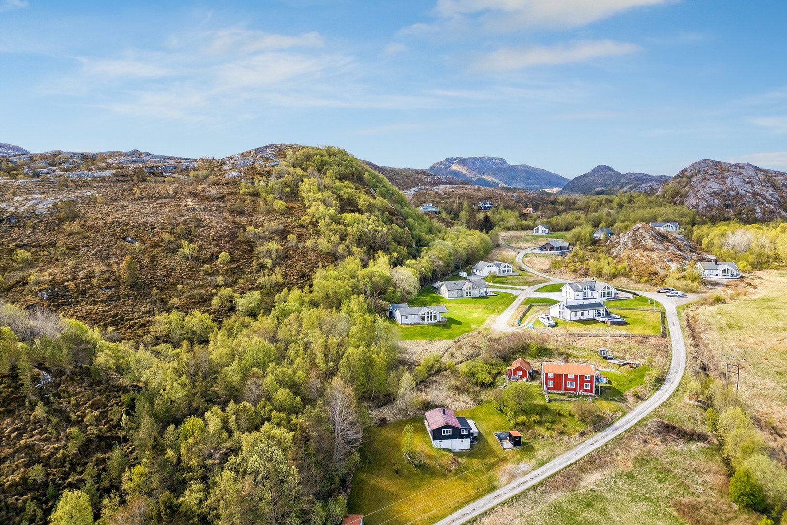 Dronefoto Galleribilde