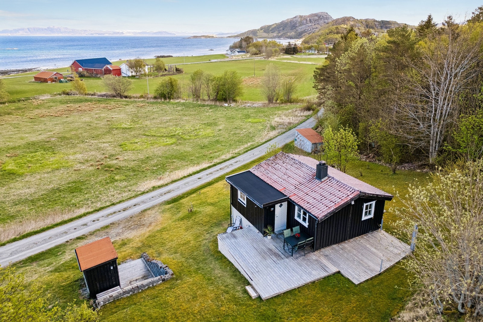 Dronefoto Galleribilde