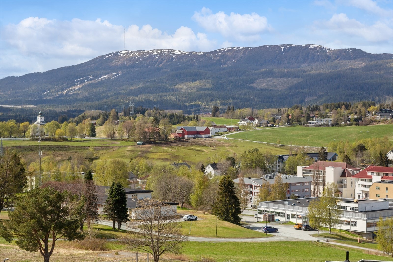 Utsikt fra balkong. Galleribilde