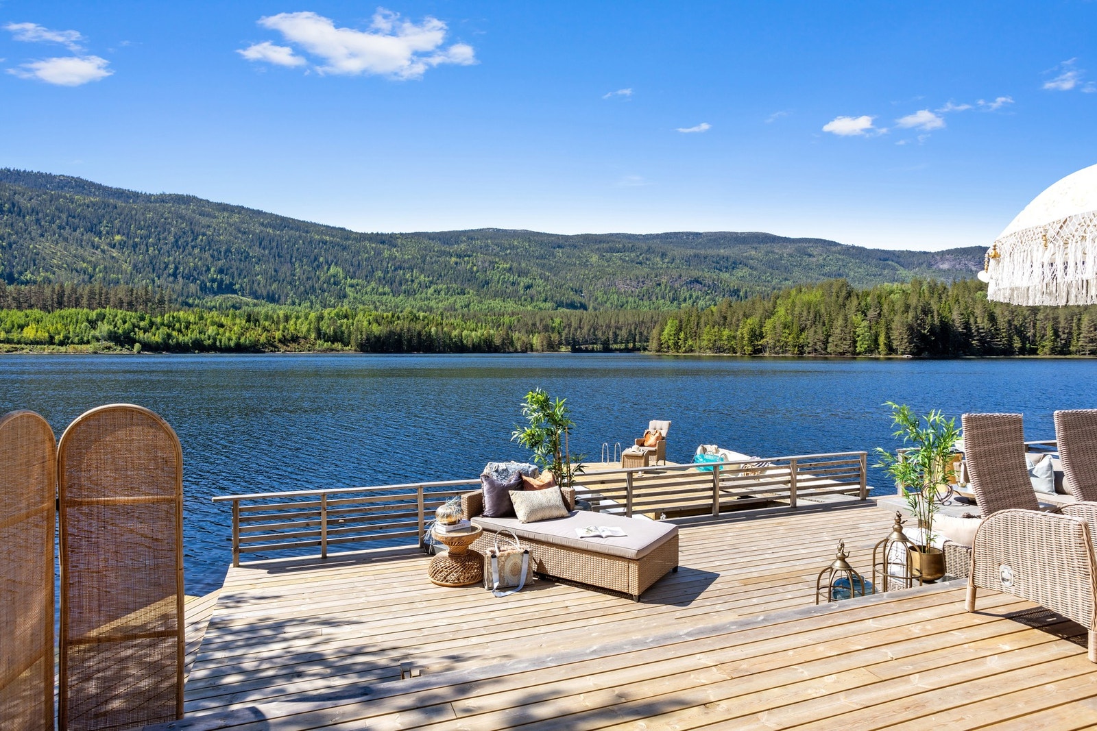 Perfekt sted for lange sommerkvelder med venner og familie. Galleribilde