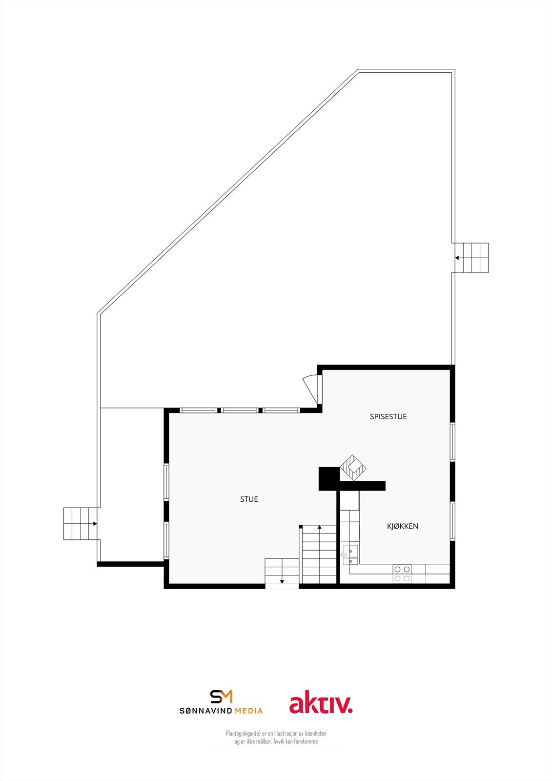 Plantegning 2. etasje. Galleribilde
