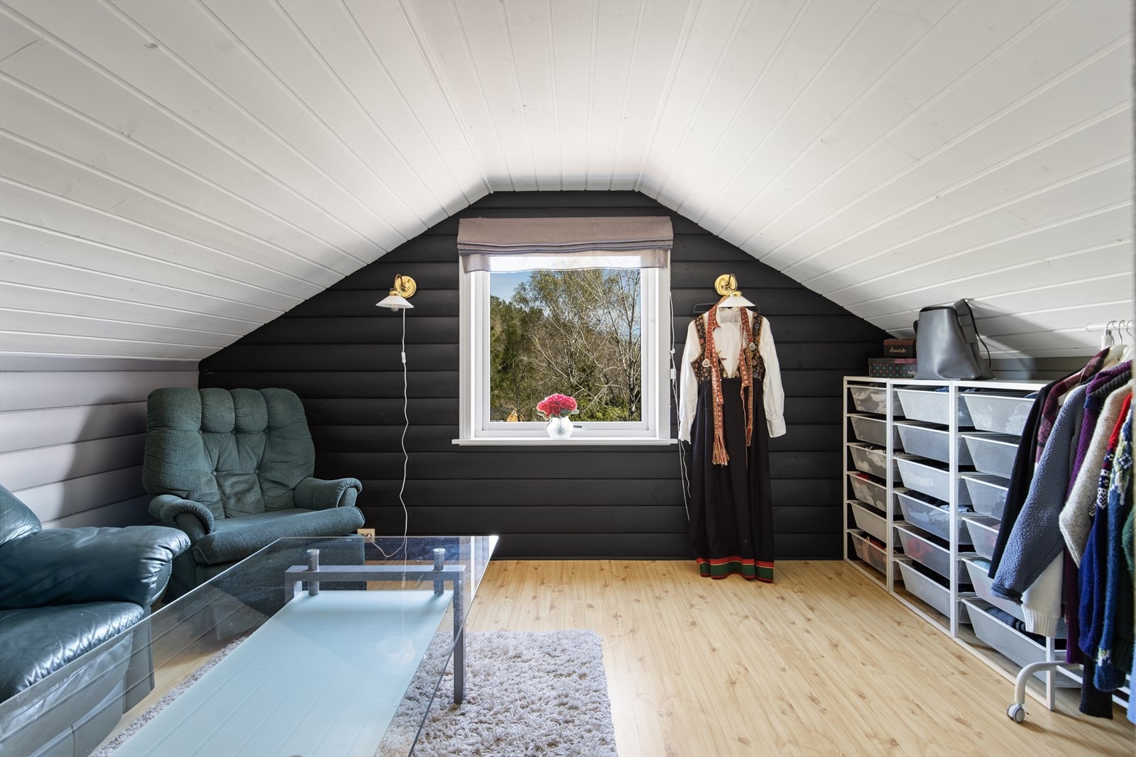 Rommet har fleksible bruksmuligheter og kan tilpasses ulike behov. Galleribilde