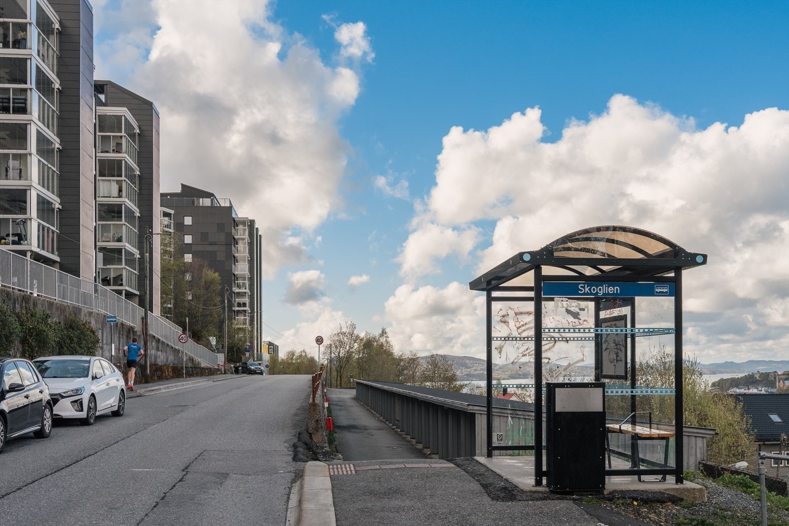 - Holdeplassen "Skoglien" bare to minutt unna til forts - Galleribilde