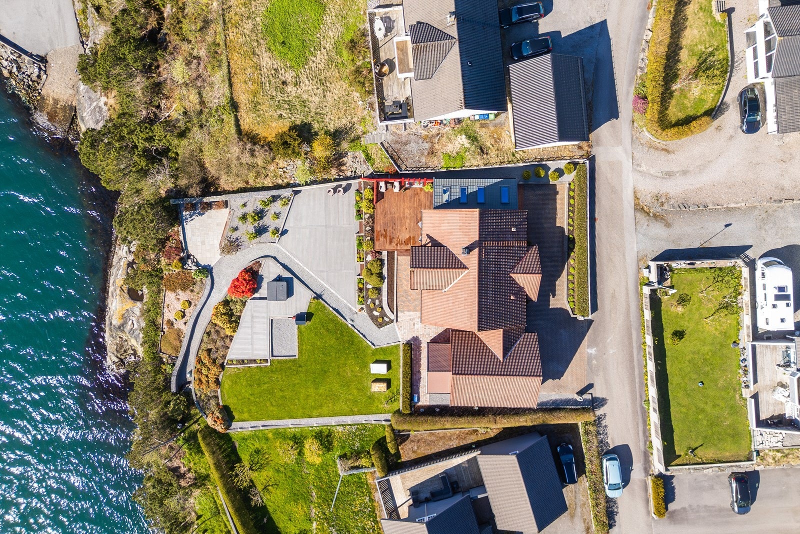 Dronefoto. Galleribilde