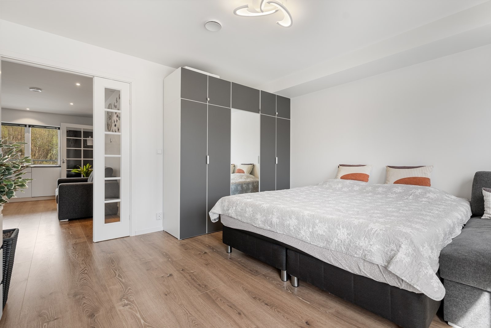 Soverommet i denne etasjen er på hele 15,7m². Galleribilde