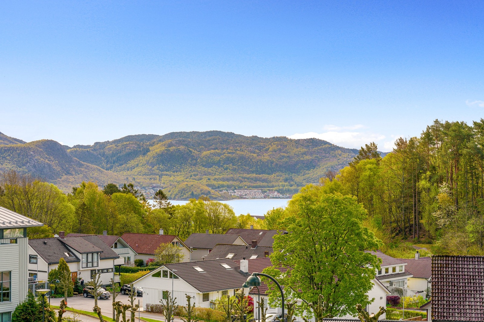 Utsikten fra leiligheten Galleribilde