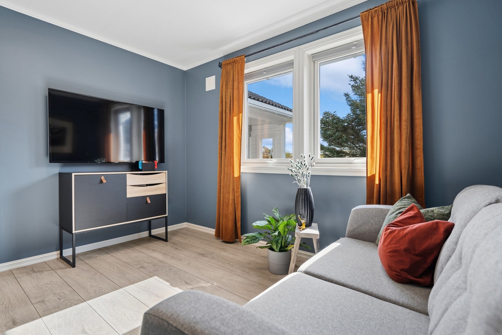 Soverom 3 egner seg også godt som TV-stue eller lekerom. Galleribilde