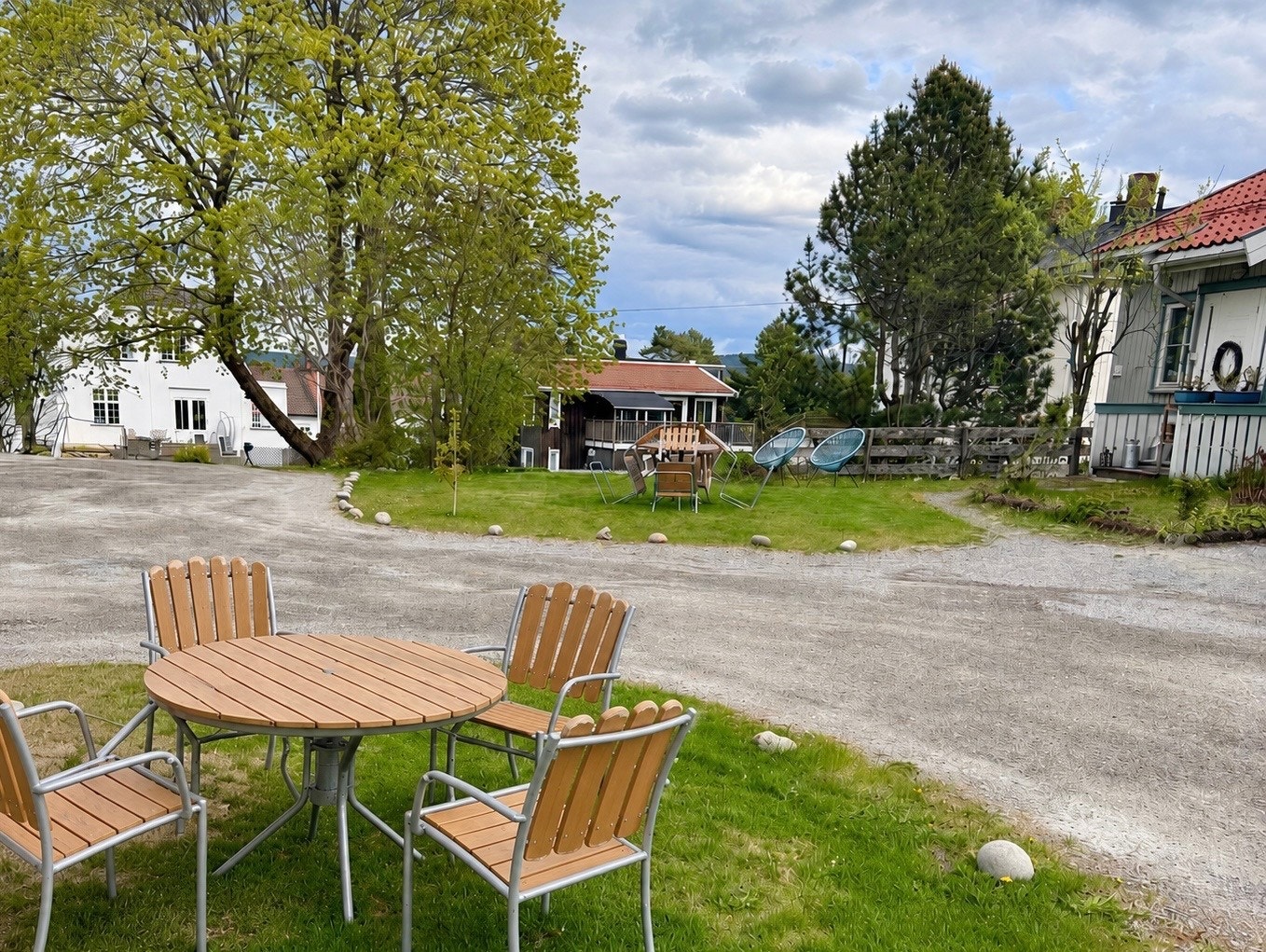 En hyggelig bakgård til felles benyttelse. Galleribilde
