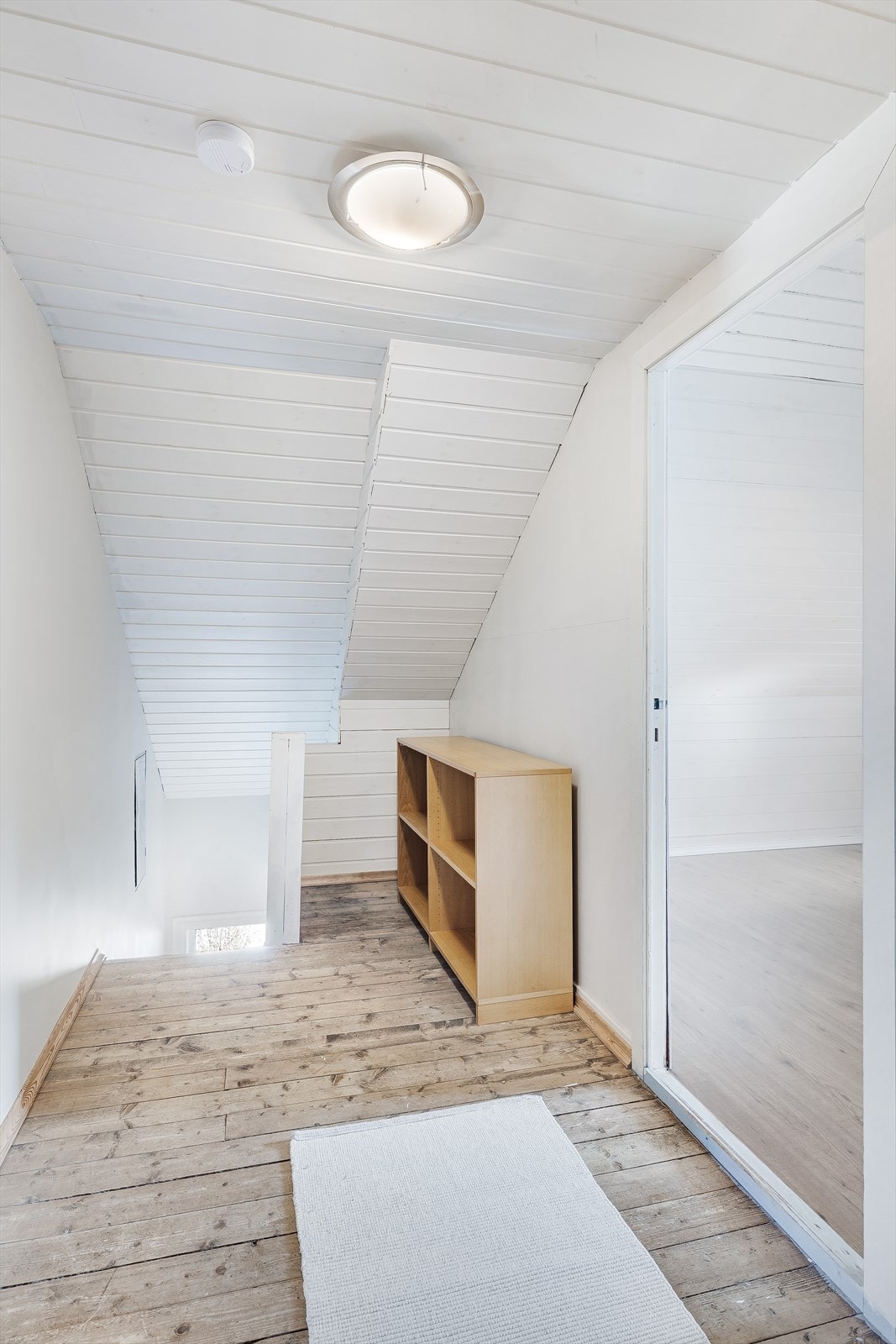 Trapperom og gang på loftet. Galleribilde