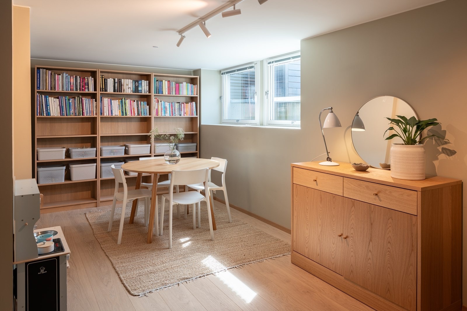 Den ene stuen er målt til hele 30m². Galleribilde
