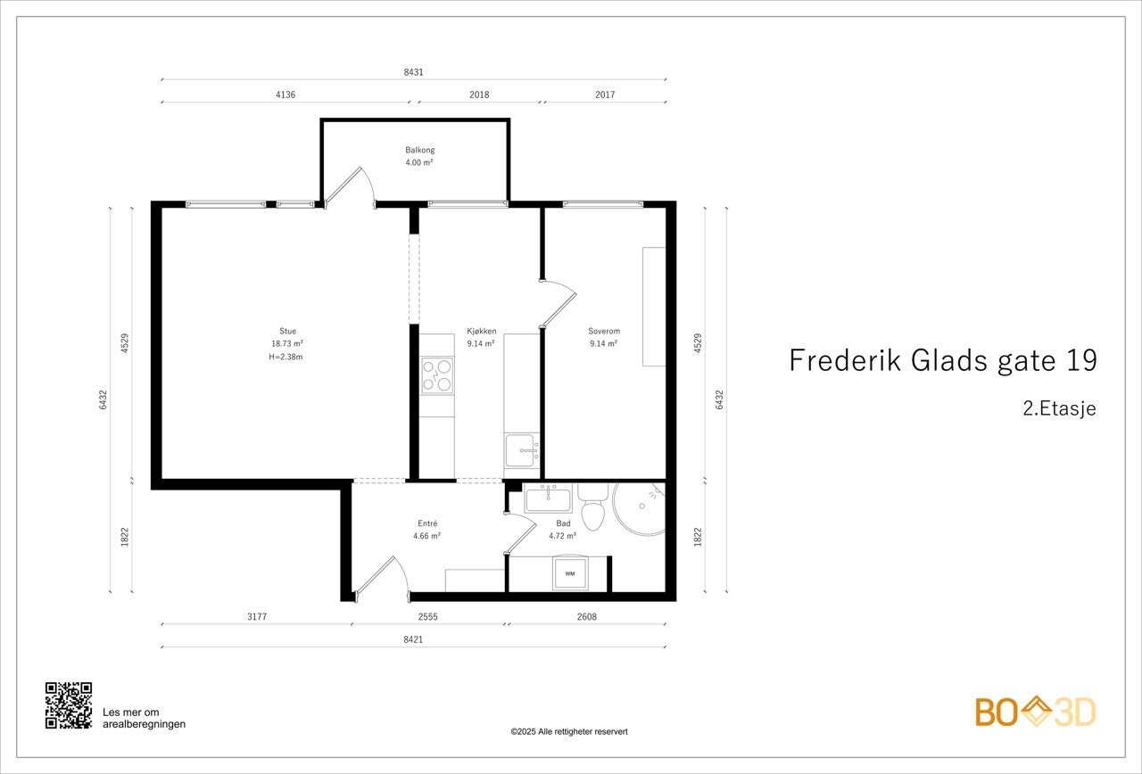 Plantegning. Galleribilde