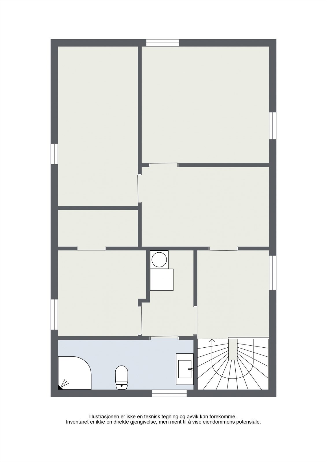 2. etasje Galleribilde