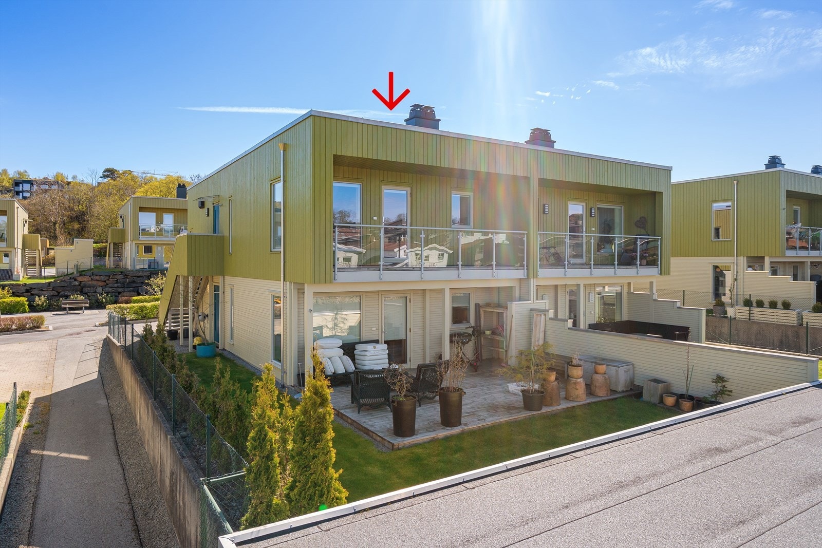 Velkommen til visning i Skaratoppen 8B! Foto: Hanne Karlsen Galleribilde