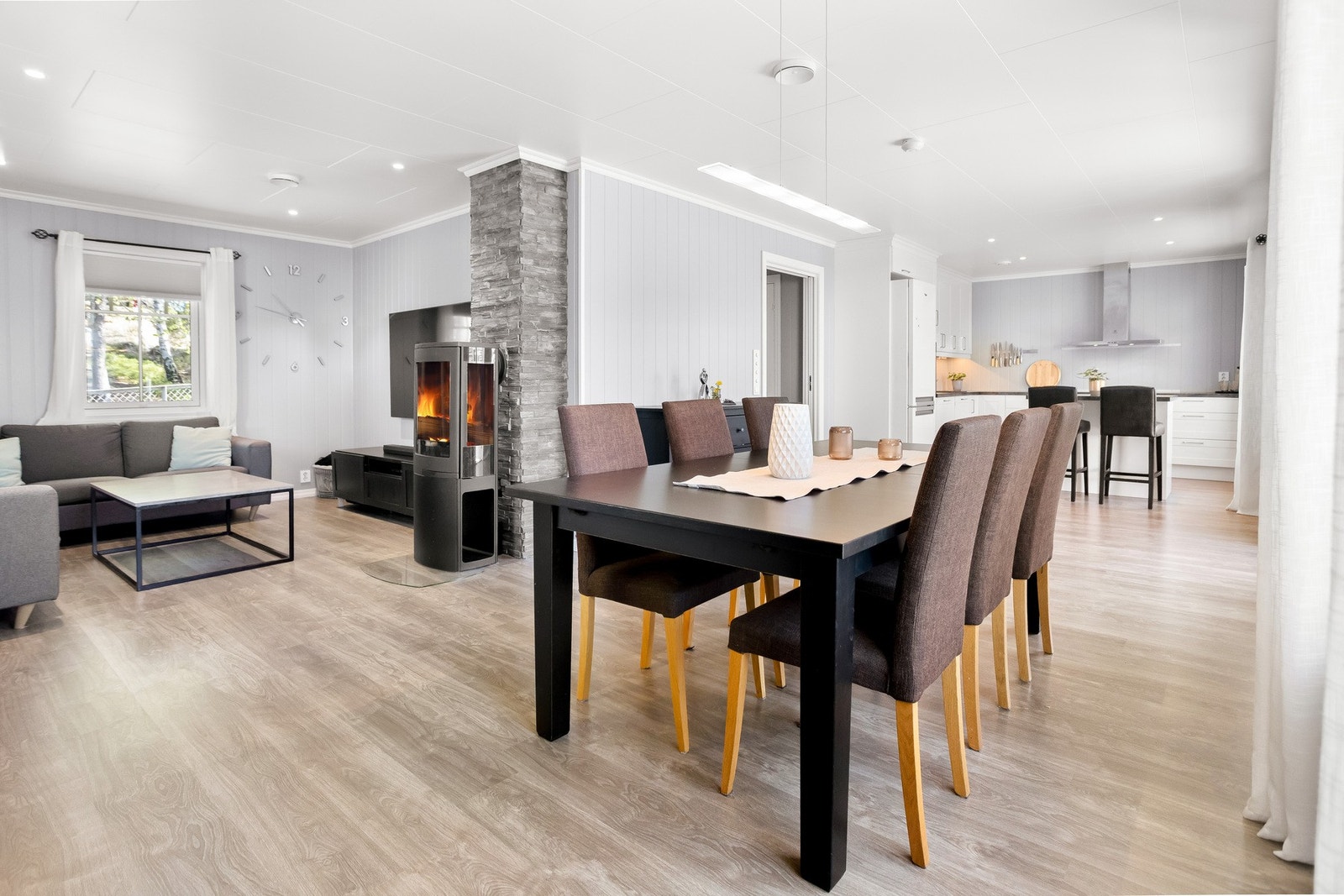 Boligen går over to etasjer og har et bruksareal på 113 m². Galleribilde