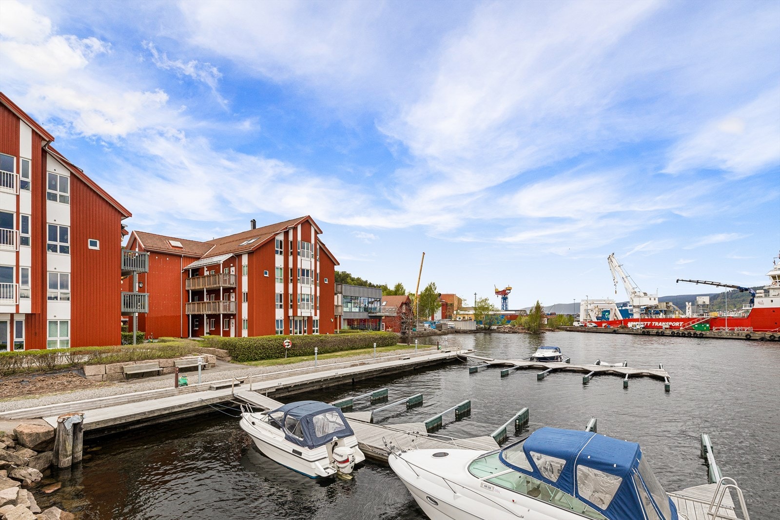 Tangen/Merket er et etablert og rolig boligområde. Galleribilde