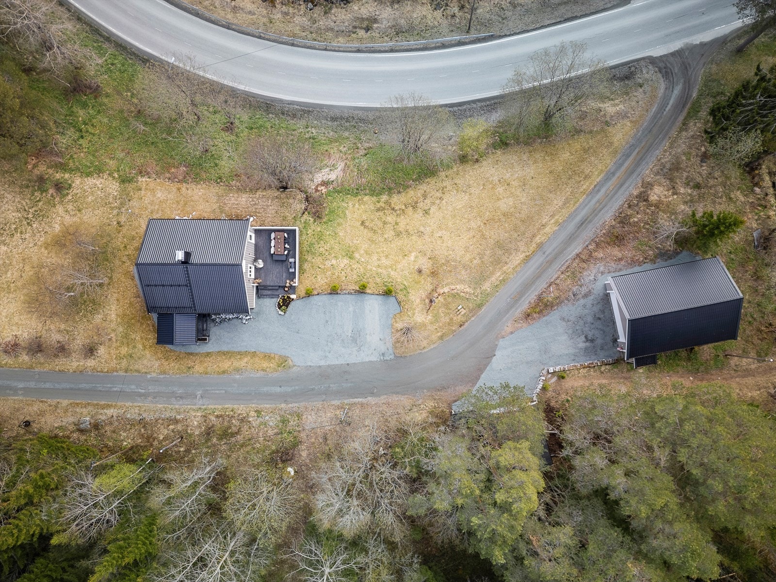 Dronefoto Galleribilde