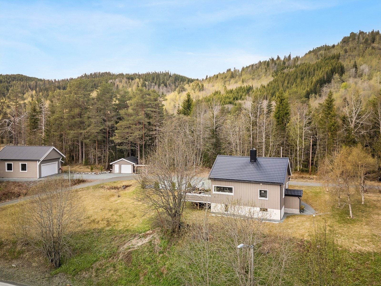 Dronefoto Galleribilde