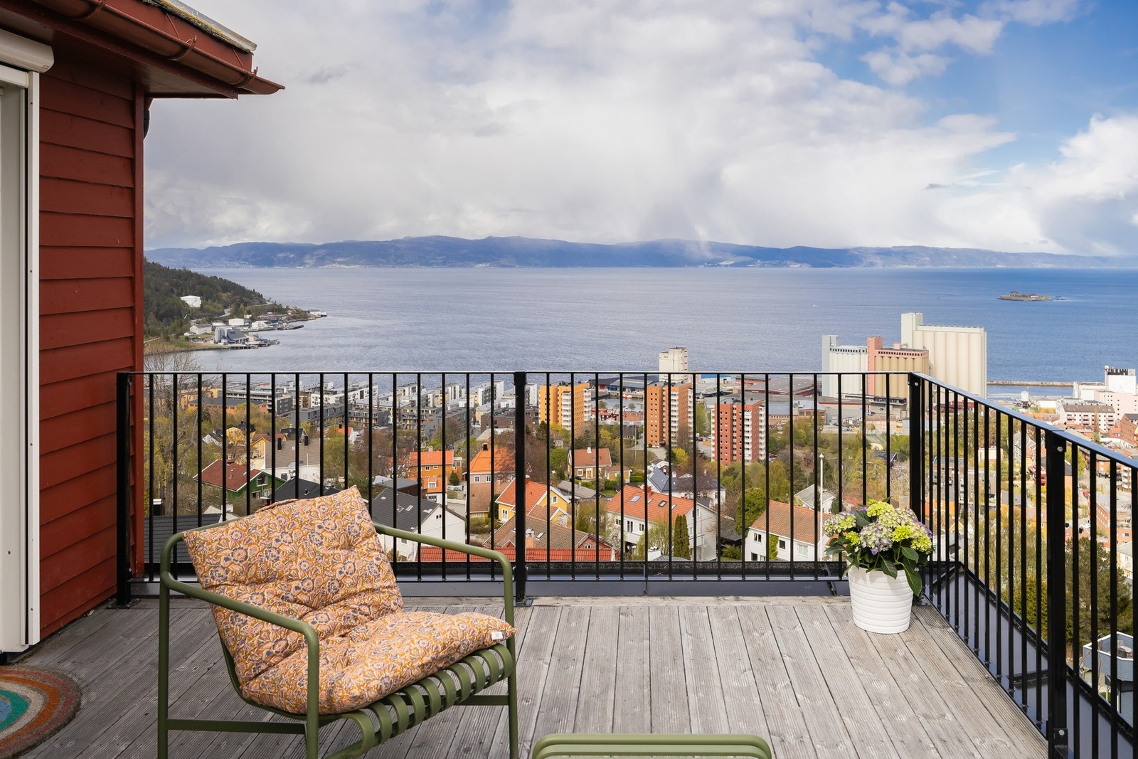 Takterrasse på 14,7m². Galleribilde