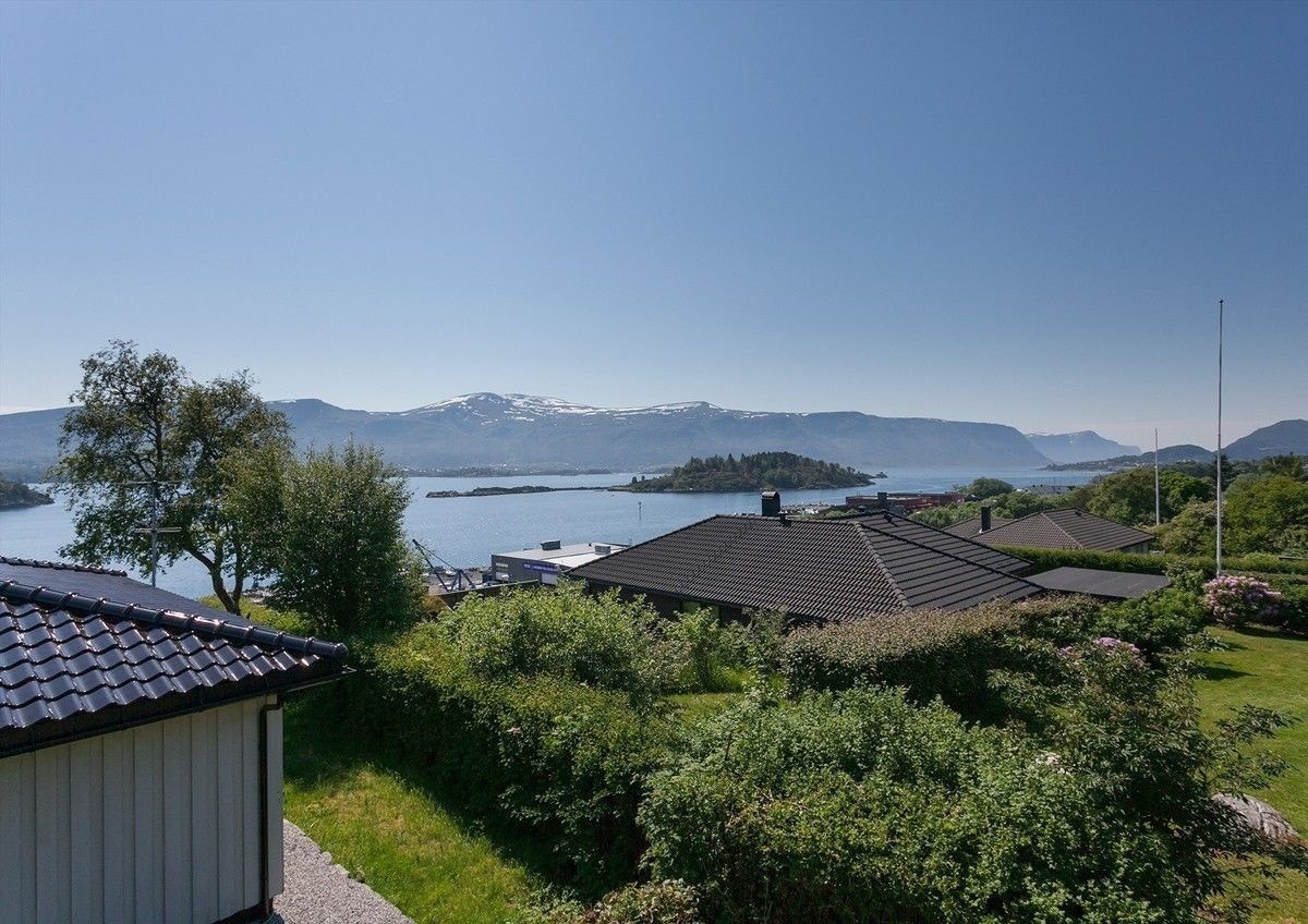Utsikt fra balkongen Galleribilde