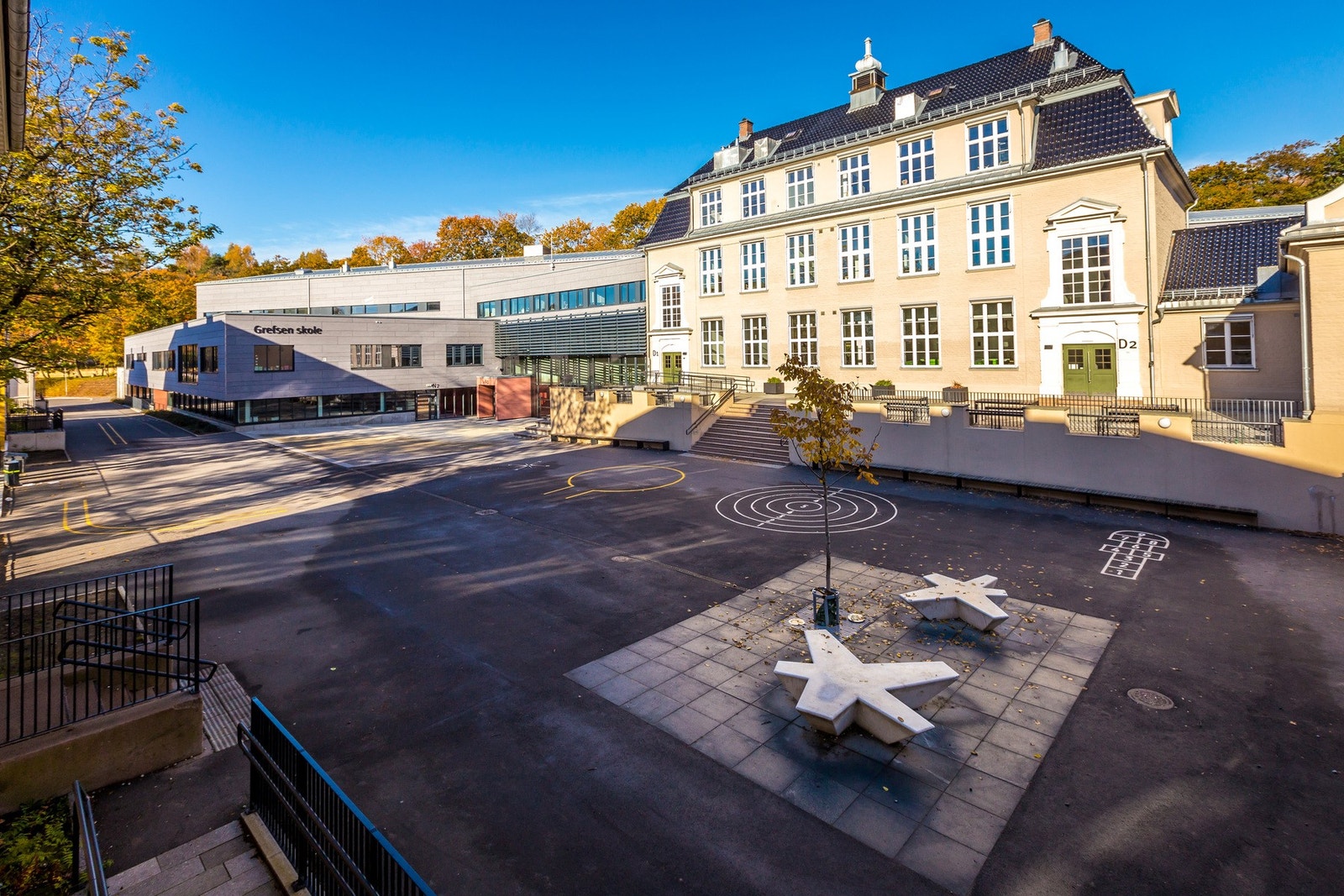 Grefsen skole. Galleribilde